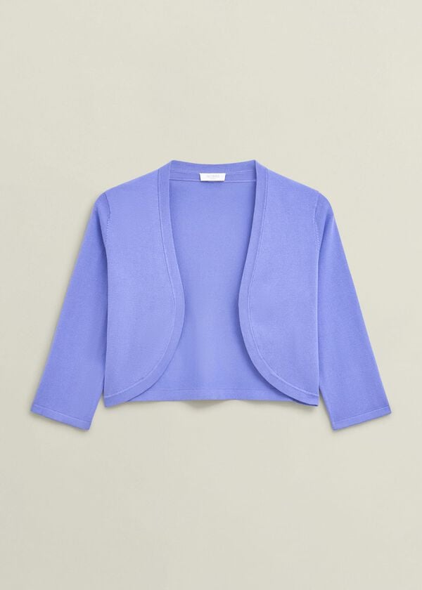 Hobbs Carrie Bolero Cornflower Blue