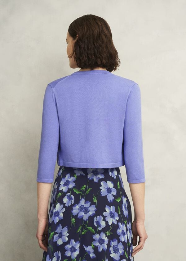 Hobbs Carrie Bolero Cornflower Blue