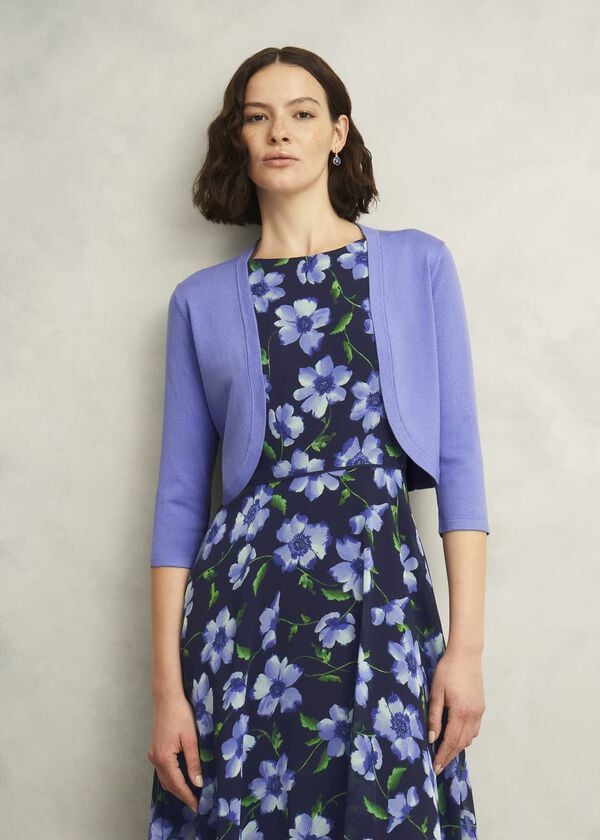 hobbs Carrie Bolero Cornflower Blue