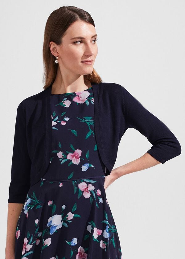 hobbs Carrie Bolero Navy