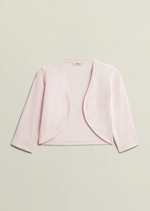 Hobbs Carrie Bolero Pale Pink