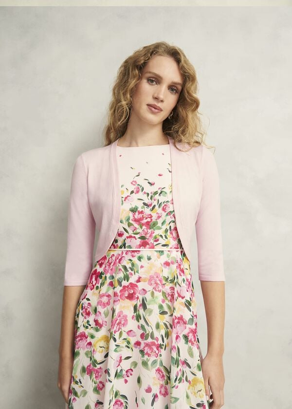 hobbs Carrie Bolero Pale Pink