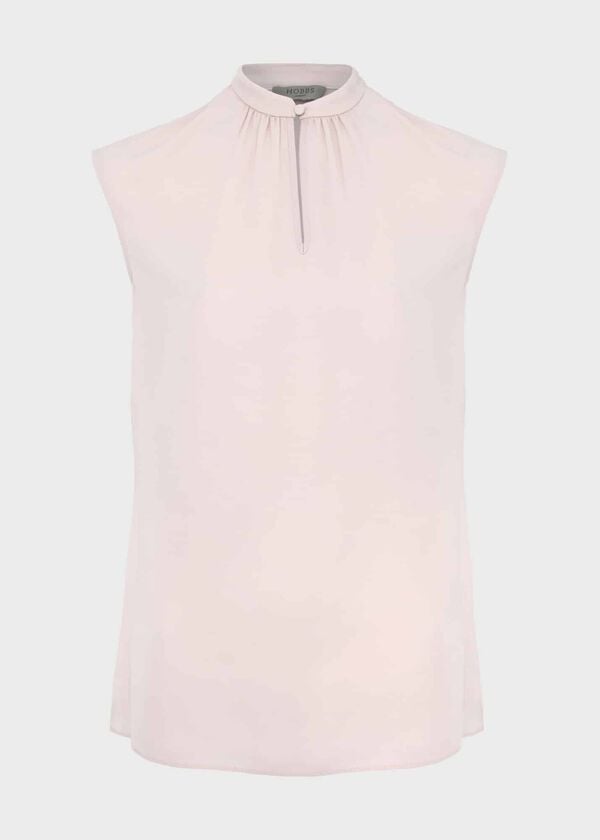 Hobbs Carys Blouse Pale Pink
