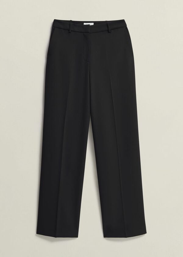 Hobbs Casey Trousers With Wool Black