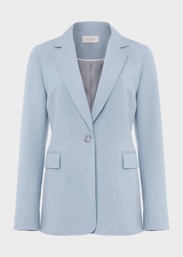 Hobbs Cassia Jacket Dusky Blue