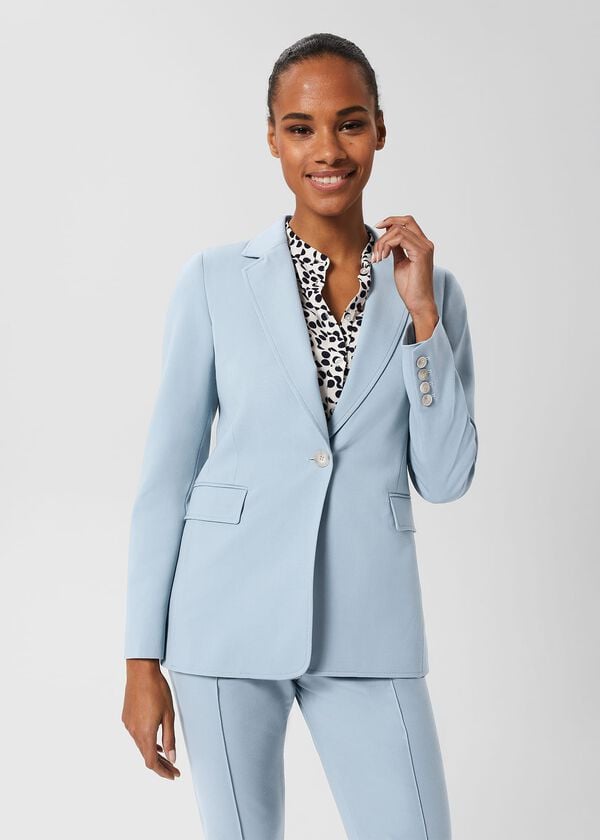 Hobbs Cassia Jacket Dusky Blue