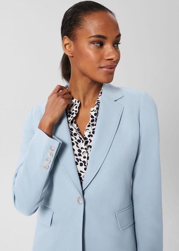 Hobbs Cassia Jacket Dusky Blue