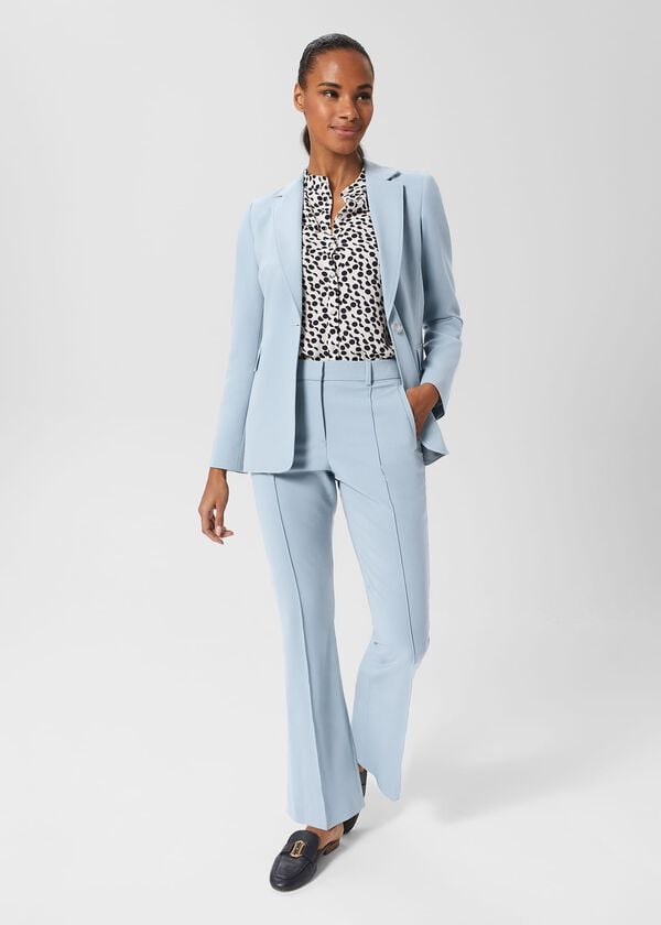 hobbs Cassia Trousers Dusky Blue