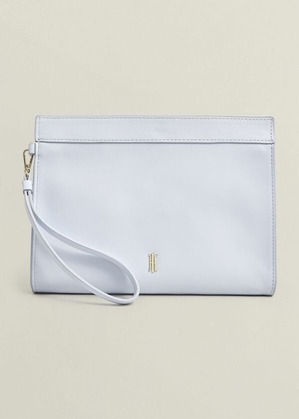 hobbs Catherine Wristlet Pale Blue