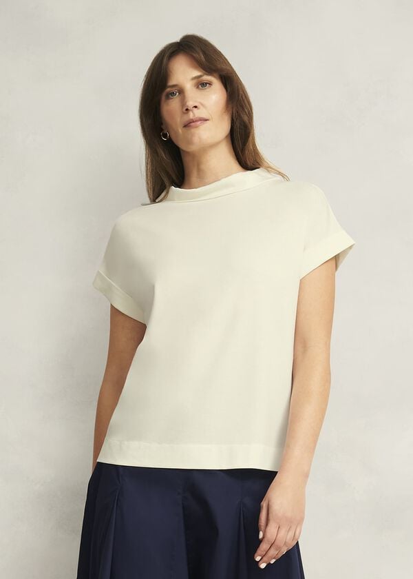 hobbs Catriona Top Warm Ivory