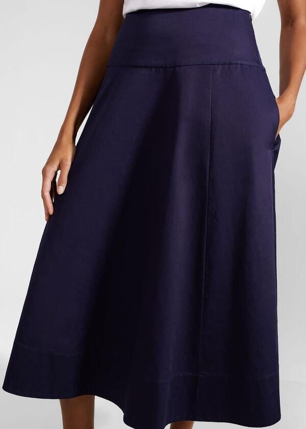 Hobbs Cecelia Skirt True Navy