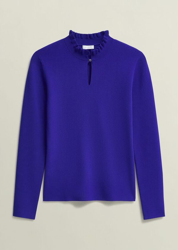 Hobbs Cecilia Jumper Cobalt Blue