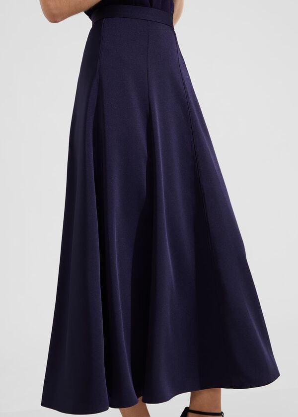 Hobbs Charteris Skirt Midnight Navy