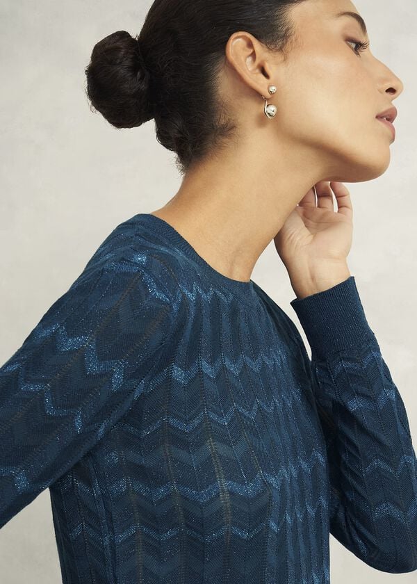 Hobbs Chatham Sparkle Jumper Kyanite