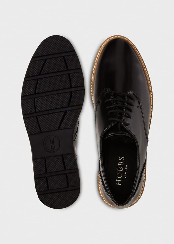 Hobbs Chelsey Lace-Up Black