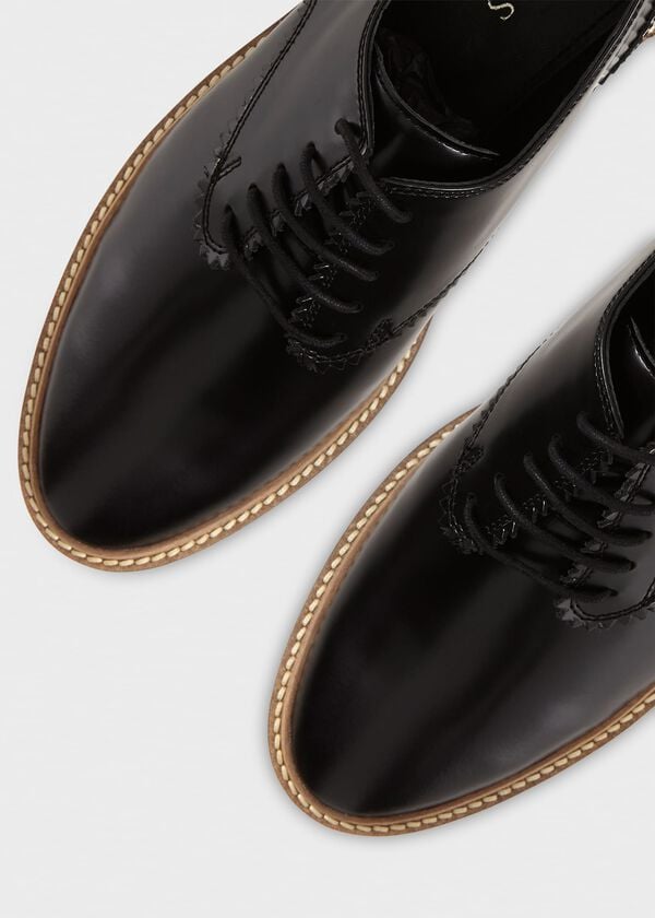 Hobbs Chelsey Lace-Up Black