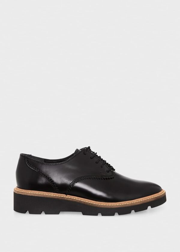 hobbs Chelsey Lace-Up Black
