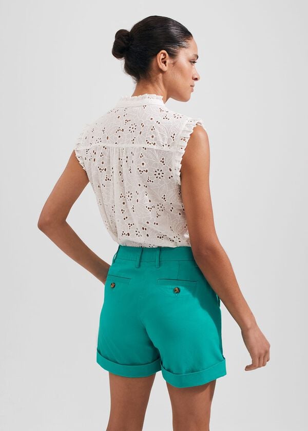 Hobbs Chessie Shorts Aruba Green