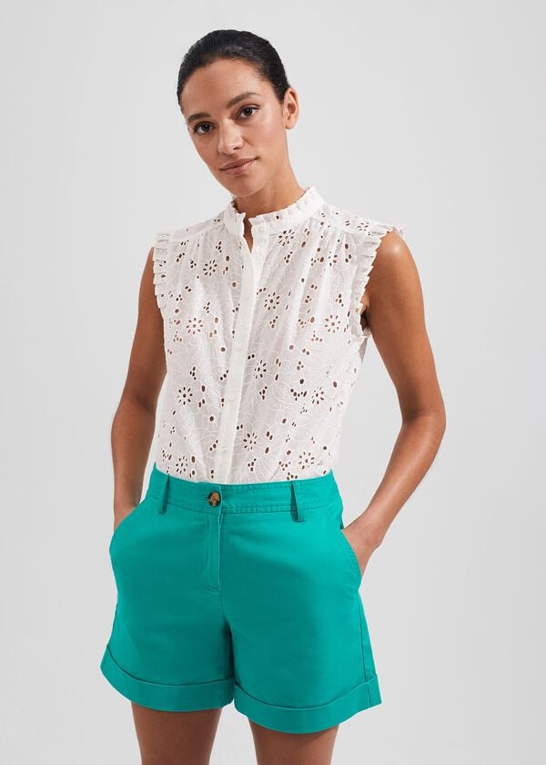 hobbs Chessie Shorts Aruba Green