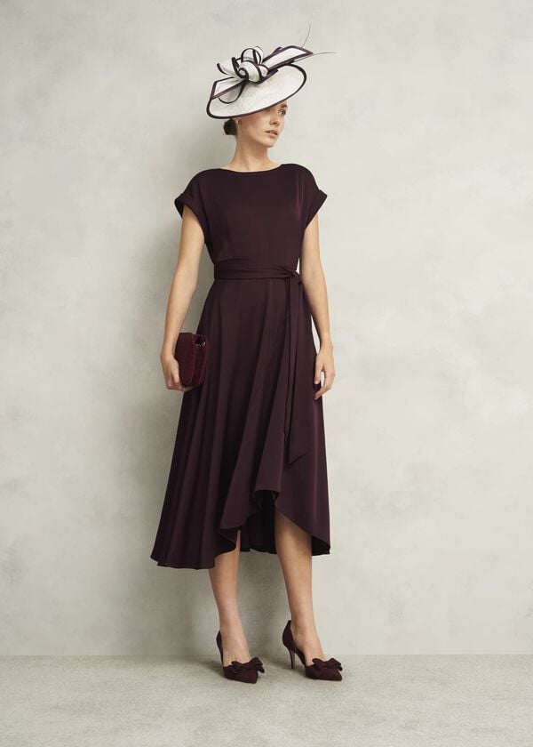 Hobbs Chloe Fascinator Buttercream Red