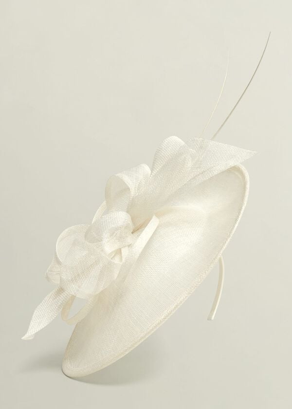 hobbs Chloe Fascinator Ivory