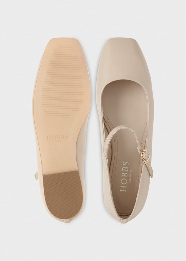 Hobbs Chrissy Mary Jane Light Beige