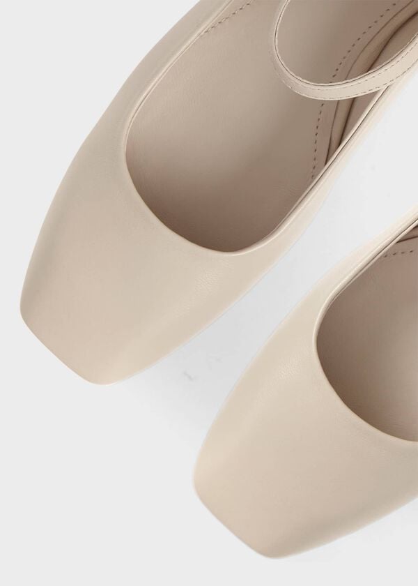 Hobbs Chrissy Mary Jane Light Beige
