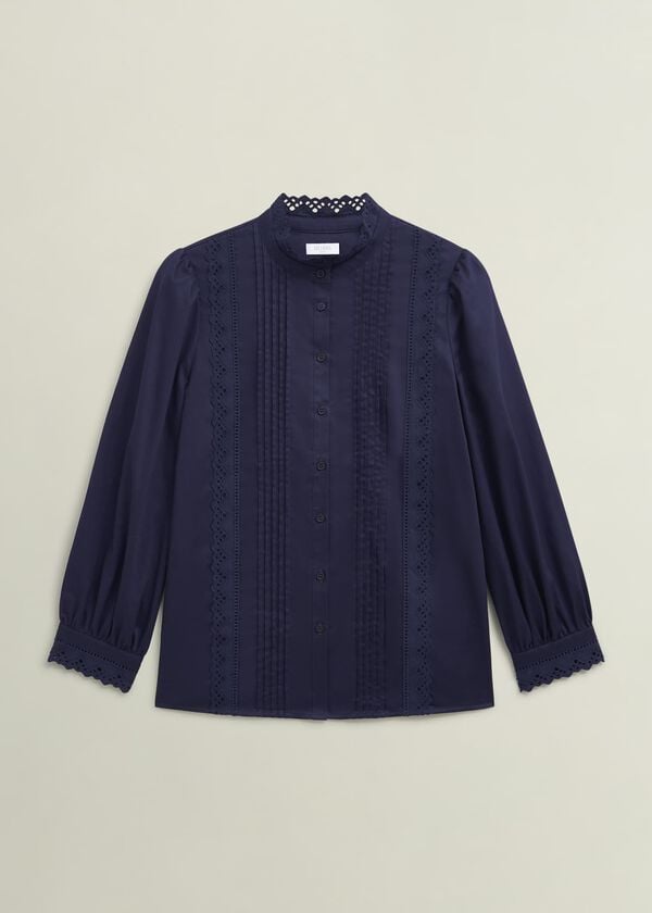 Hobbs Cici Blouse True Navy