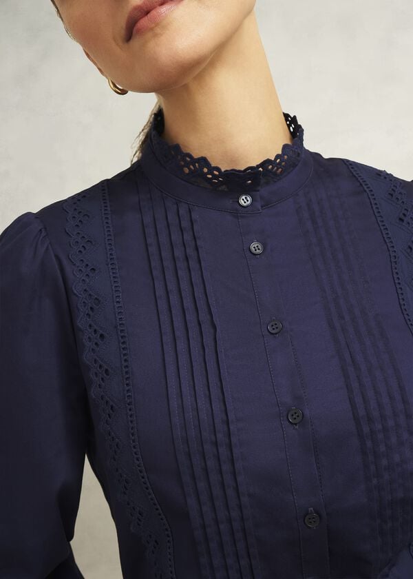Hobbs Cici Blouse True Navy
