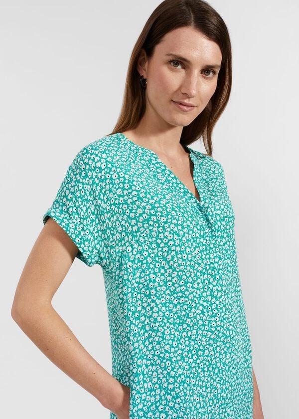Hobbs Cindy Dress Aruba Green