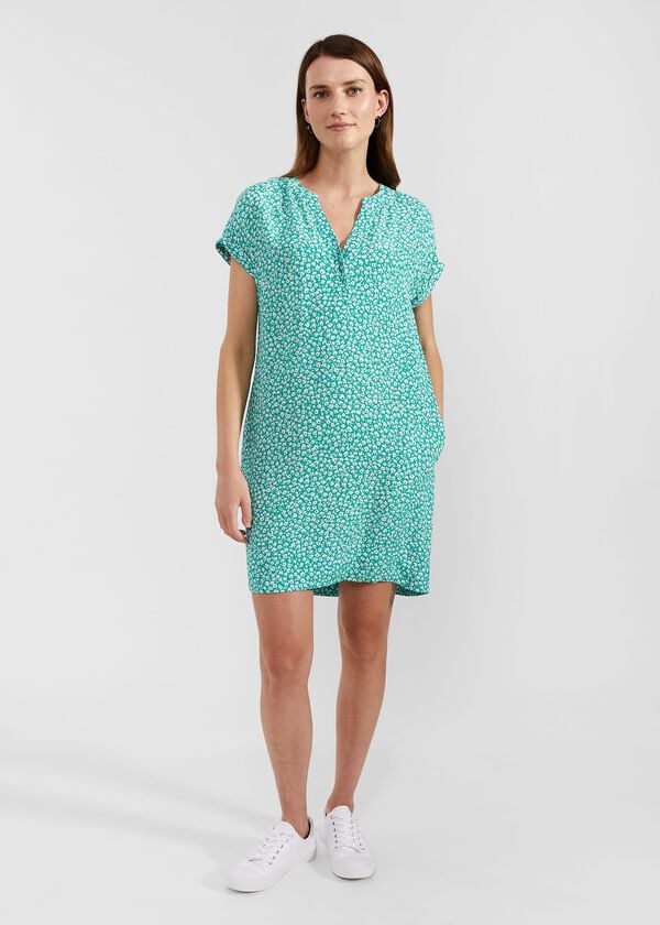 hobbs Cindy Dress Aruba Green