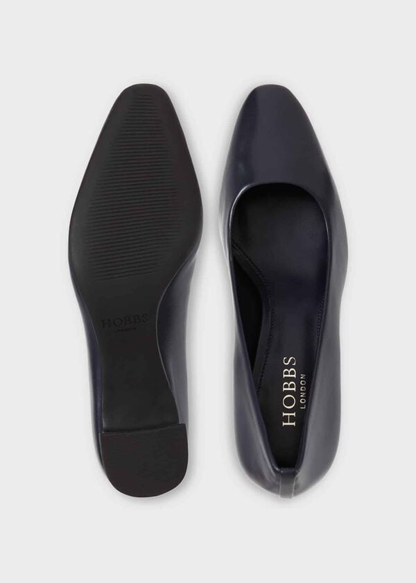 Hobbs Clemmi Court Shoes Navy