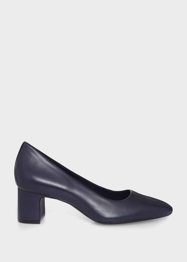 hobbs Clemmi Court Shoes Navy
