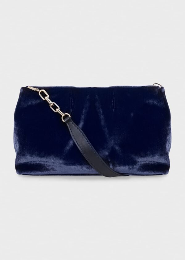 Hobbs Clifton Clutch Bag Midnight