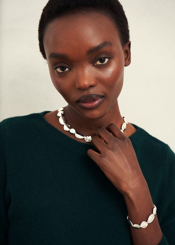 Hobbs Coco Necklace Silver