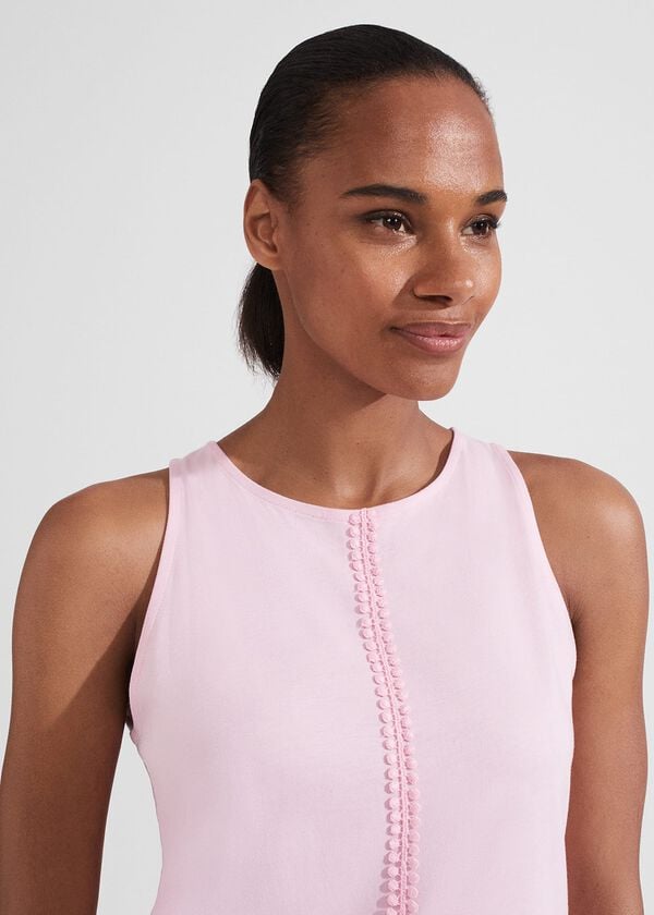Hobbs Colette Top Crystal Pink
