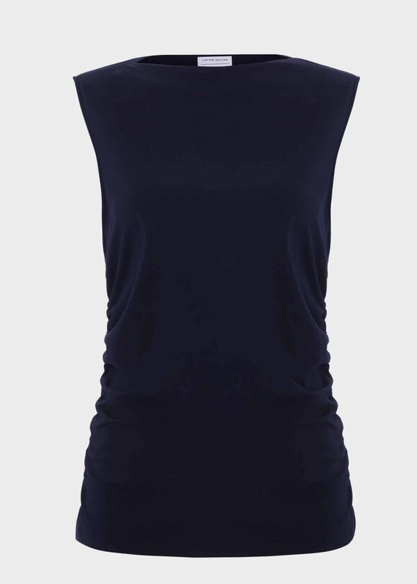 Hobbs Colliford Top Hobbs Navy
