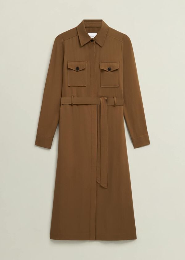 Hobbs Combs Dress Vicuna