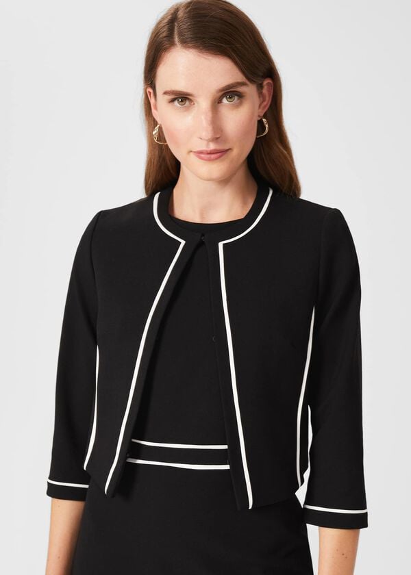Hobbs Cordelia Jacket Black Ivory