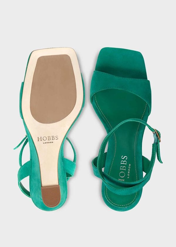 Hobbs Cordelia Wedge Meadow Green