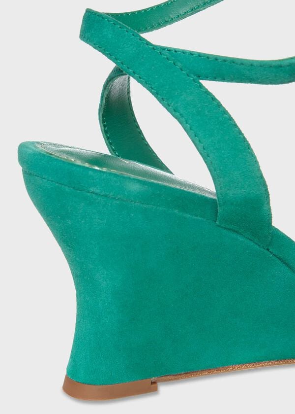 Hobbs Cordelia Wedge Meadow Green