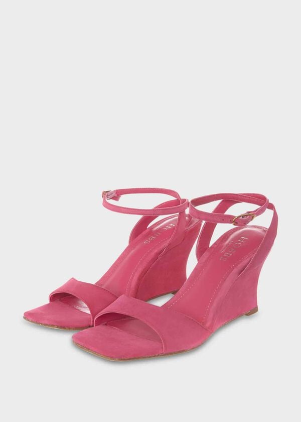 Hobbs Cordelia Wedge Party Pink