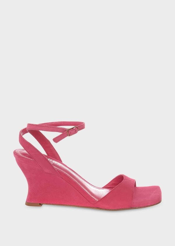 hobbs Cordelia Wedge Party Pink