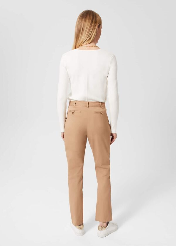 Hobbs Courtney Chino Camel