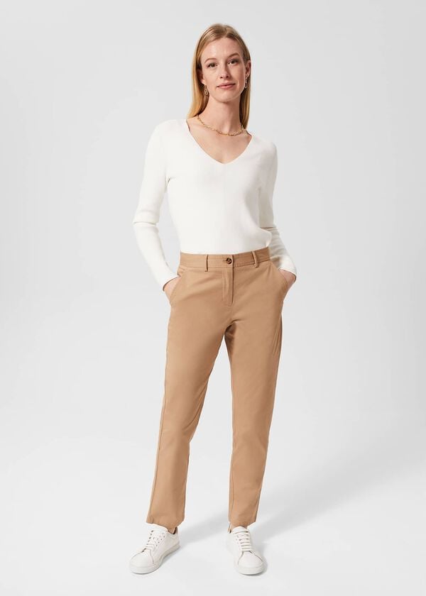 hobbs Courtney Chino Camel