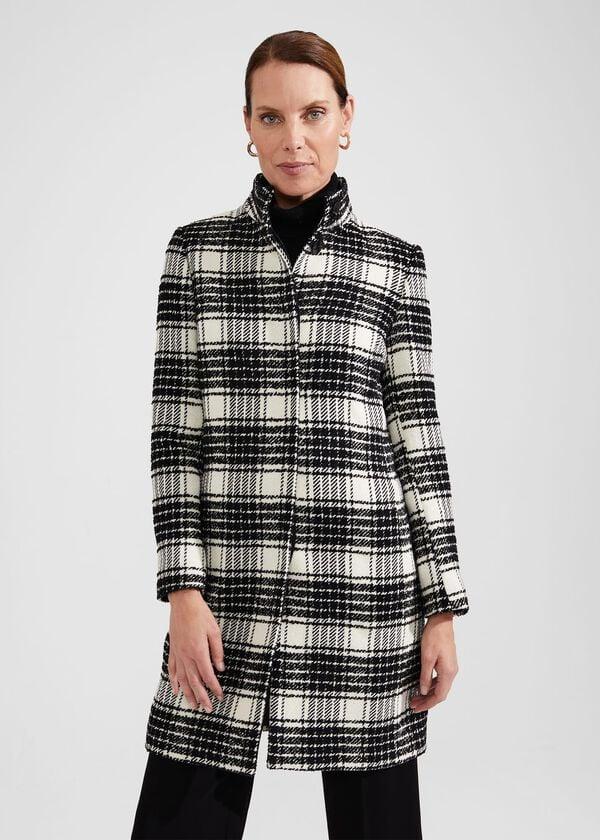 Hobbs Dani Coat Black Ivory