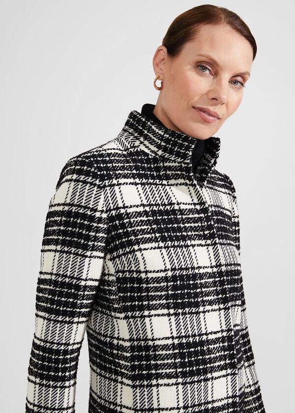 Hobbs Dani Coat Black Ivory
