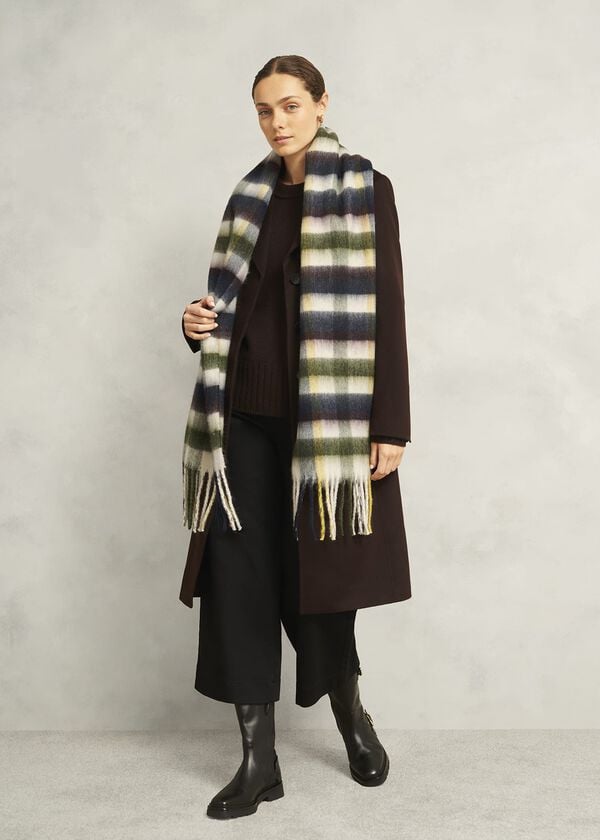 Hobbs Danica Scarf Cream Multi