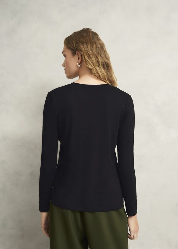 Hobbs Danika Blouse Hobbs Black