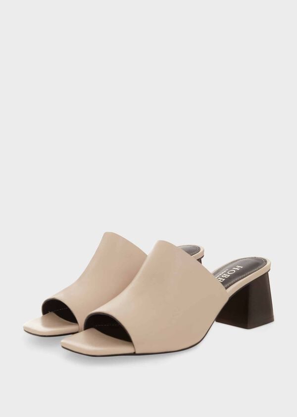 Hobbs Dawn Mule Light Beige